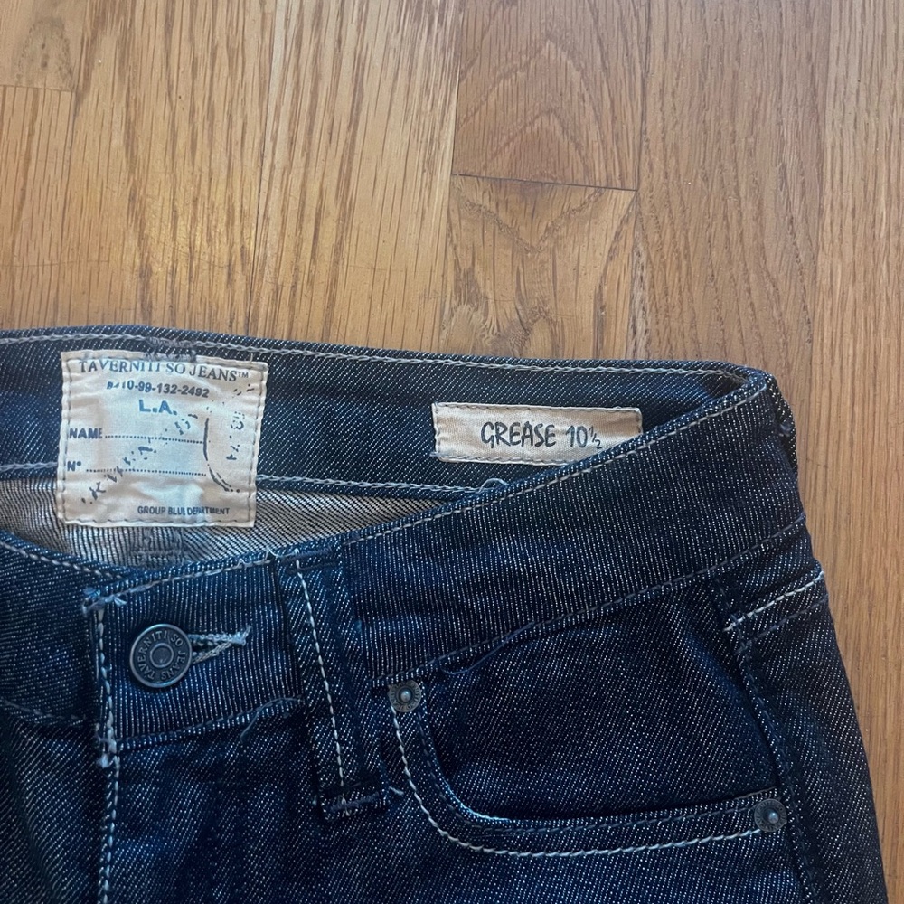 Vintage Dark Blue Denim Taverniti So Jeans